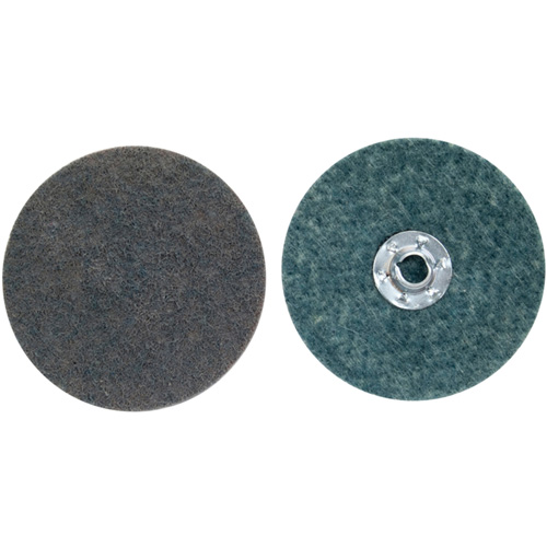 Disque de pr&eacute;paration de surface verrouillable &agrave; remplacement rapide, 7" dia., Grain Tr&egrave;s fin, Oxyde d'aluminium Oxymax Inc