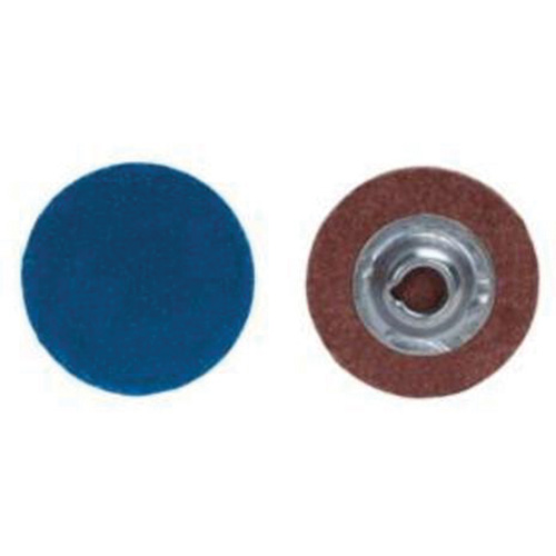 Quick-Change Discs, 2" Dia., 36 Grit, Zirconia Alumina Oxymax Inc
