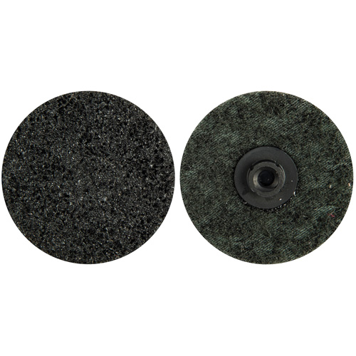 Disques non tiss&eacute;s &agrave; changement rapide, 2" dia., Grain Extra grossier, Oxyde d'aluminium Oxymax Inc