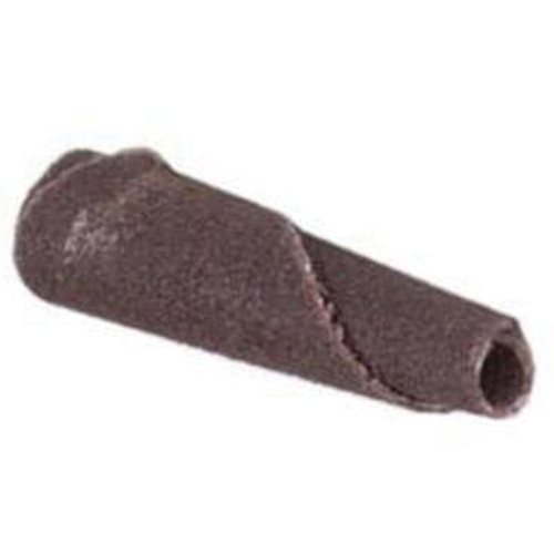 ALO Spiral Cartridge Roll, 100 Grit, 3/16" Dia., Aluminum Oxide, 1" L, 1/8" Arbor Oxymax Inc
