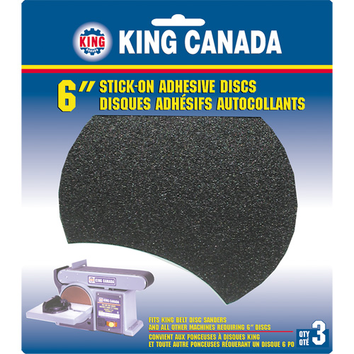 Wood Sanding Disc, 6" Dia., 100 Grit Oxymax Inc