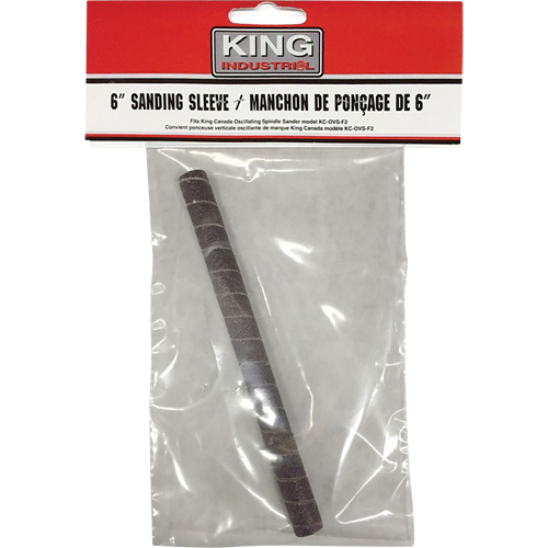 Ensemble de manchon 5/8" pour le ponçage du bois avec grain 80 Oxymax Inc