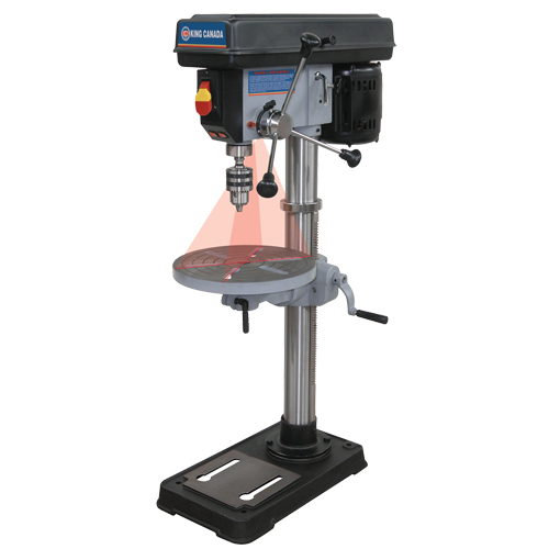 Drill Presses With Laser, 13", 5/8" Chuck, 3670 RPM Oxymax Inc