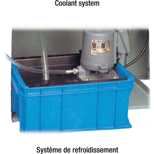 Scies &agrave; ruban pour le m&eacute;tal avec Geardrive, Horizontal/Vertical, Capacit&eacute; de coupe Rond 7" et 7" x 12" rectangulaire Oxymax Inc