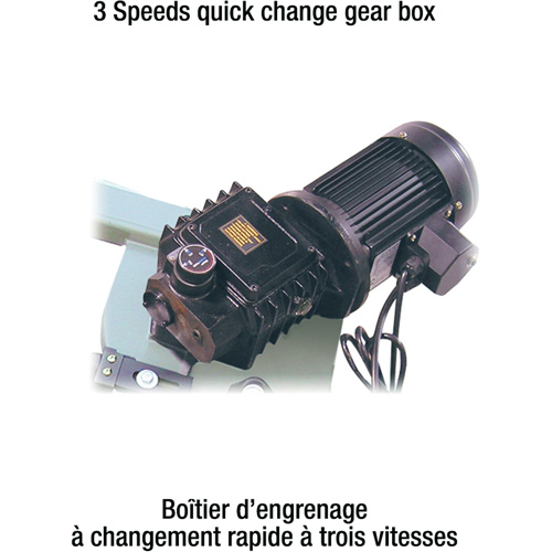 Scies &agrave; ruban pour le m&eacute;tal avec Geardrive, Horizontal/Vertical, Capacit&eacute; de coupe Rond 7" et 7" x 12" rectangulaire Oxymax Inc