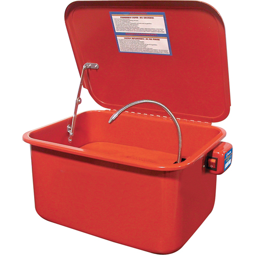 Recirculating Parts Washers, Steel, 5 gal. Oxymax Inc