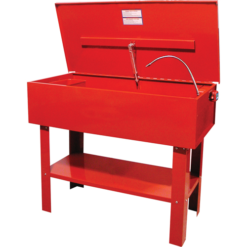 Bassins de nettoyage autorecyclants, Acier, 40 gal. Oxymax Inc