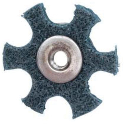Abrasotex Surface Preparation Star, 1-1/2" Dia., Very Fine Grit, Aluminum Oxide Oxymax Inc