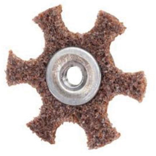 Abrasotex Surface Preparation Star, 2" Dia., Coarse Grit, Aluminum Oxide Oxymax Inc
