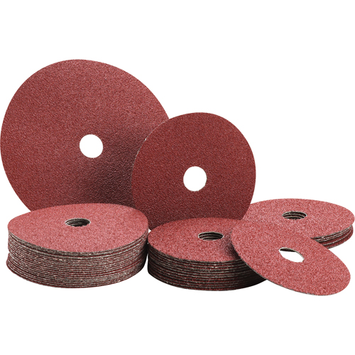 Disques en fibre, C&eacute;ramique, 50, 7" Dia x 7/8" Arbre Oxymax Inc