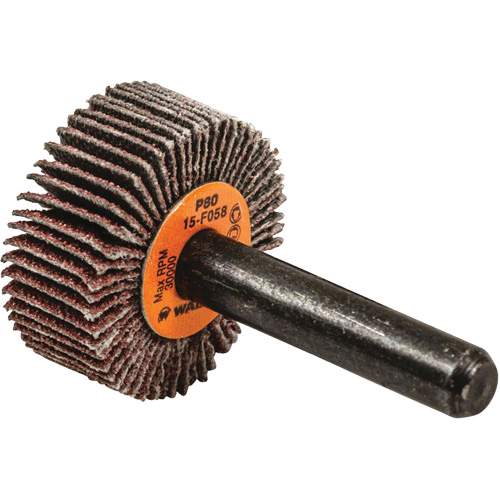 Flap Wheels-Coolcut Flap Wheels, Aluminum Oxide, 80 Grit, 1" x 3/8" x 1/4" Oxymax Inc
