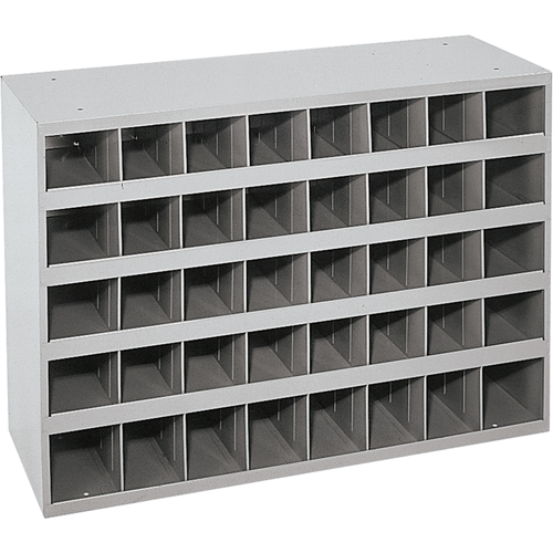 Armoires pour bacs de rangement en acier, 33-3/4" la x 12" p x 23-7/8" h, Gris Oxymax Inc
