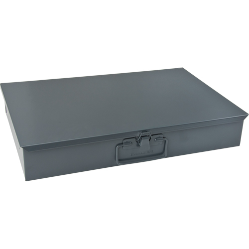 Compartment Steel Scoop Boxes , 18.34" W x 12.16" D x 3.16" H, 6 Horizontal Compartments Oxymax Inc