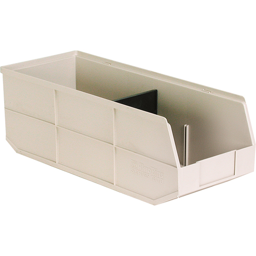 Akro-Bin de la S&eacute;rie 1800, 8-1/4" la, 7" h x 20-1/2" p, Beige Oxymax Inc