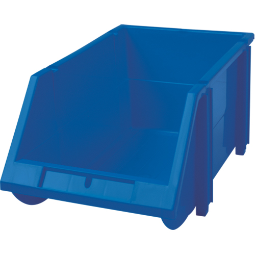 Stack & Hang Bin, 5-7/8" W x 4-11/16" H x 9-13/16" D, Blue Oxymax Inc