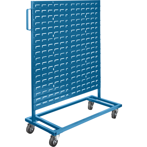 Mobile Bin Racks - Singled Sided, Single-sided, 36" W x 16" D x 46-1/2" H Oxymax Inc