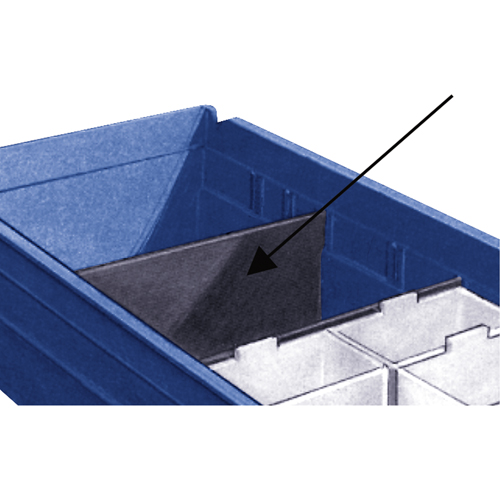 Bacs de rangement pour tablettes - Diviseurs Oxymax Inc