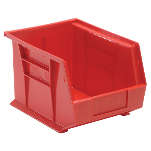 Ultra Stack & Hang Bin, 8-1/4" W x 7" H x 10-3/4" D, Red Oxymax Inc