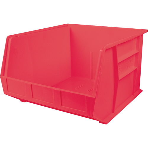 Ultra Stack & Hang Bin, 16-1/2" W x 11" H x 18" D, Red Oxymax Inc