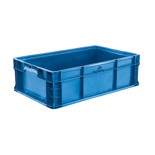 Syst&egrave;me de contenants d'exp&eacute;dition 4845 de StakPak Plus, 15" la x 24" p x 7,5" h, Bleu royal Oxymax Inc