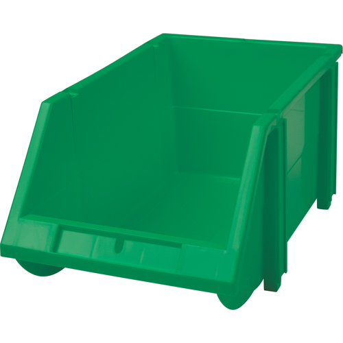 Stack & Hang Bin, 5-7/8" W x 4-11/16" H x 9-13/16" D, Green Oxymax Inc
