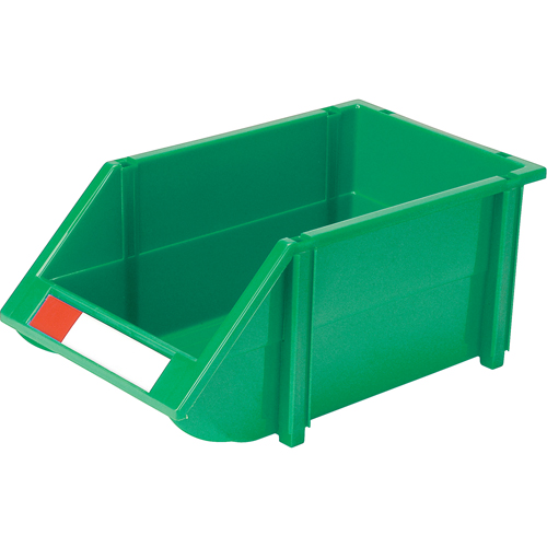 Bac empilable & &agrave; suspendre, 8-3/16" la, 6-3/16" h x 14" p, Vert Oxymax Inc