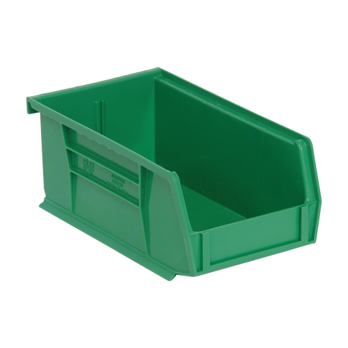 Ultra Stack & Hang Bin, 4-1/8" W x 3" H x 7-3/8" D, Green Oxymax Inc