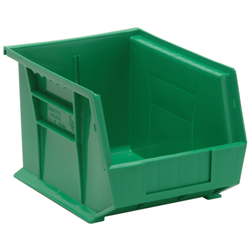 Ultra Stack & Hang Bin, 8-1/4" W x 7" H x 10-3/4" D, Green Oxymax Inc