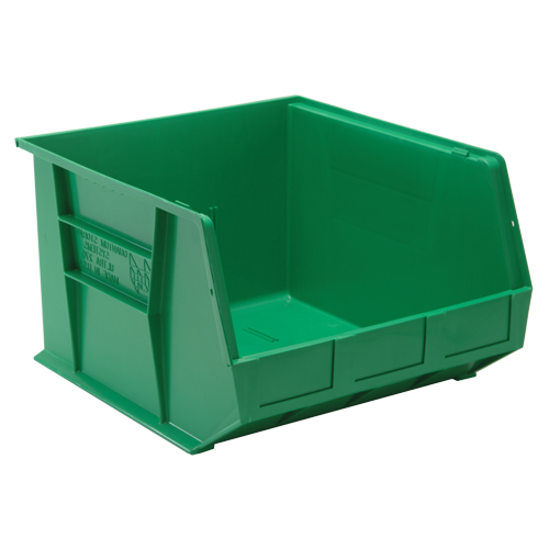Bacs ultra empilable & suspendable, 16-1/2" la, 11" h x 18" p, Vert Oxymax Inc
