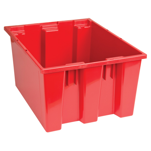 Contenants Stack & Nest, 10" x 19,5" x 15,5", Rouge Oxymax Inc