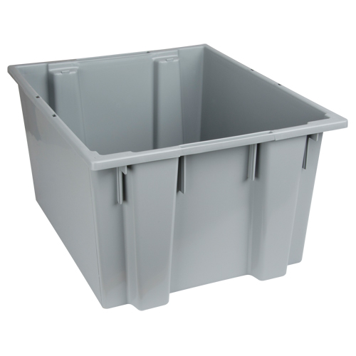 Contenants Stack & Nest, 13" x 23,5" x 19,5", Gris Oxymax Inc