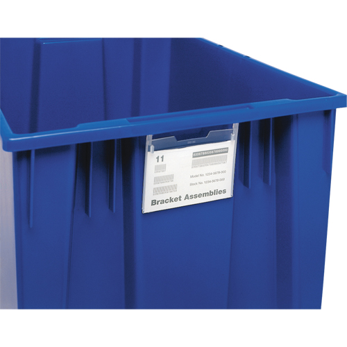 Support d'&eacute;tiquette pour contenant Stack & Nest Oxymax Inc