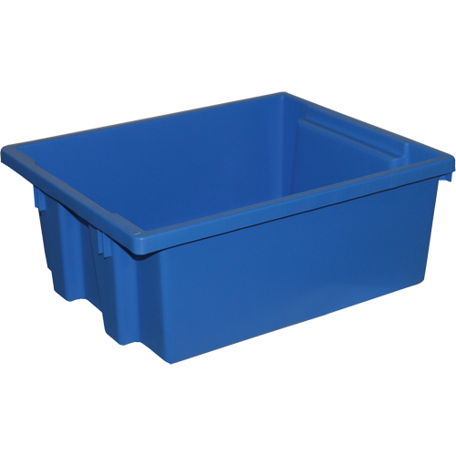 Contenants De Rangement Stack-N-Nest, 6" x 15,25" x 12,25", Bleu Oxymax Inc