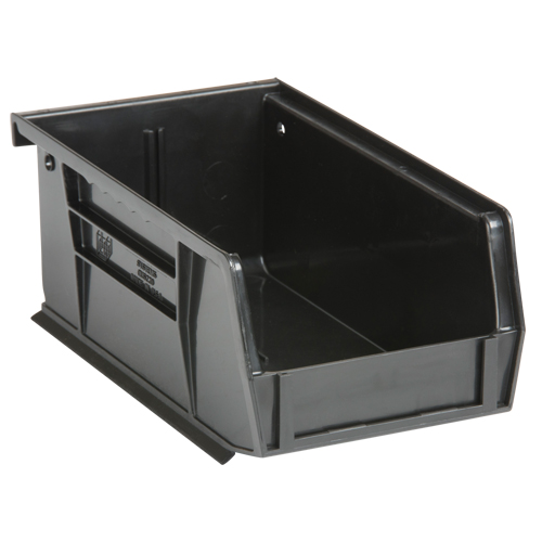 Ultra Stack & Hang Bin, 4-1/8" W x 3" H x 7-3/8" D, Black Oxymax Inc