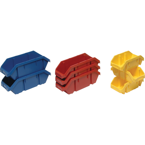 Boîtes &agrave; ramassage rapide "Quick Pick", 5" x 6,625" x 9,5", Rouge Oxymax Inc