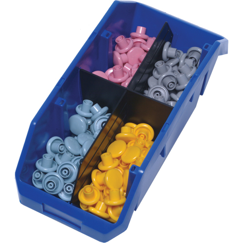 Quick Pick Bins, 5" x 6.625" x 12-1/2", Blue Oxymax Inc