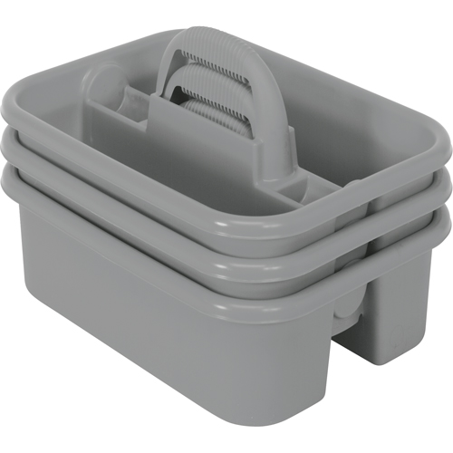 BOITE RANGEMENT,OUTILS,18 1/4X13 3/4X8 3/4,GRIS, 8-3/4" x 13-3/8" x 13-3/8", Gris Oxymax Inc