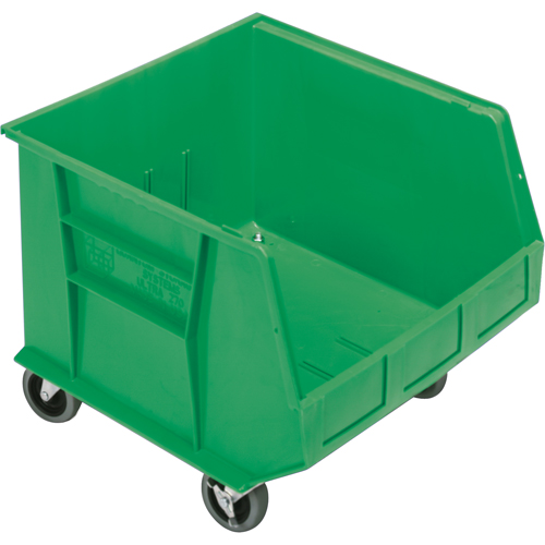 Bac mobile, 14" ha x 16-1/2" la x 18" p, Capacit&eacute; de 75 lb, Vert Oxymax Inc