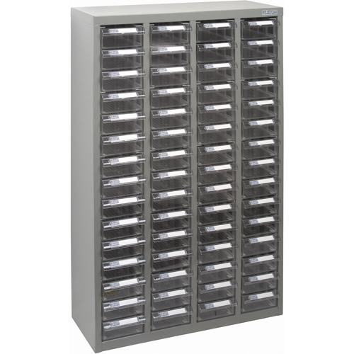 Casiers pour pi&egrave;ces KPC-700, Acier galvanis&eacute;, 60 tiroirs, 23-1/10" x 8-7/10" x 36-9/10", Gris Oxymax Inc