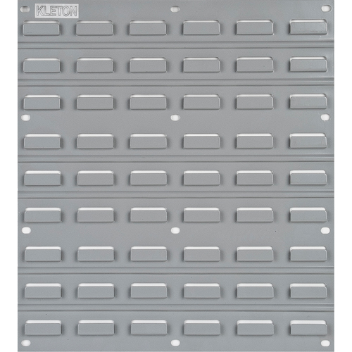 Metal Louvered Panel Bin Support Rack, 16 Bins, 18" W x 1/8" D x 19" H Oxymax Inc