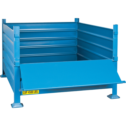 Contenants de vrac empilables, 30" ha x 34,5" la x 40,5" p, Capacit&eacute; de 4500 lb Oxymax Inc