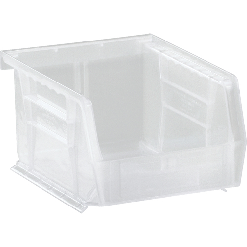 Clear-View Ultra Stack & Hang Bin, 4-1/8" W x 3" H x 5-3/8" D, Clear Oxymax Inc
