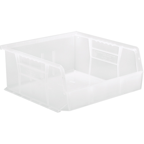 Clear-View Ultra Stack & Hang Bin, 11" W x 5" H x 10-7/8" D, Clear Oxymax Inc