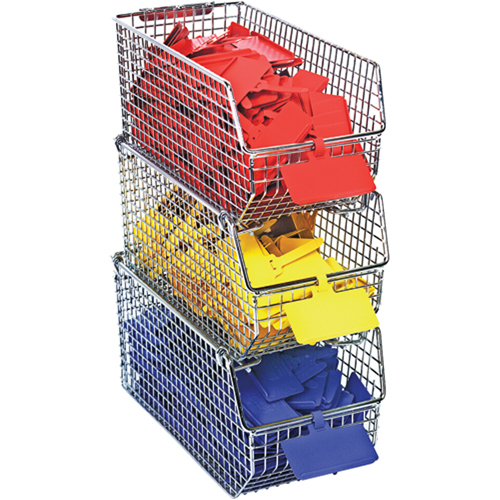 Wire Mesh Stack & Hang Bins Oxymax Inc