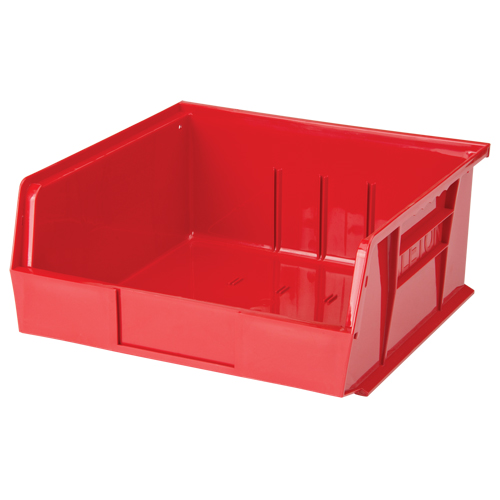 Stack & Hang Bin, 11" W x 5" H x 10-7/8" D, Red Oxymax Inc