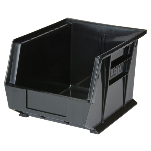 Stack & Hang Bin, 8-1/4" W x 7" H x 10-3/4" D, Black Oxymax Inc