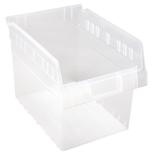 Bacs pour &eacute;tag&egrave;re Store-Max, 8-3/8" la x 8" H x 11-5/8" p, Transparent, Capacit&eacute; 44 lb Oxymax Inc