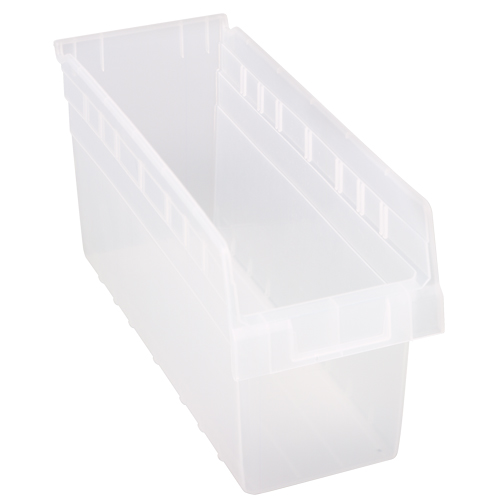 Bacs pour &eacute;tag&egrave;re Store-Max, 6-5/8" la x 8" H x 17-7/8" p, Transparent, Capacit&eacute; 56 lb Oxymax Inc
