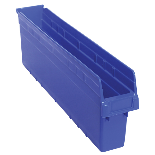 Bacs pour &eacute;tag&egrave;re Store-Max, 4-3/8" la x 8" H x 23-5/8" p, Bleu, Capacit&eacute; 68 lb Oxymax Inc