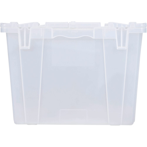 Bac emboîtable FP243C FliPak, 26,9" x 16,9" x 12,1", Transparent Oxymax Inc